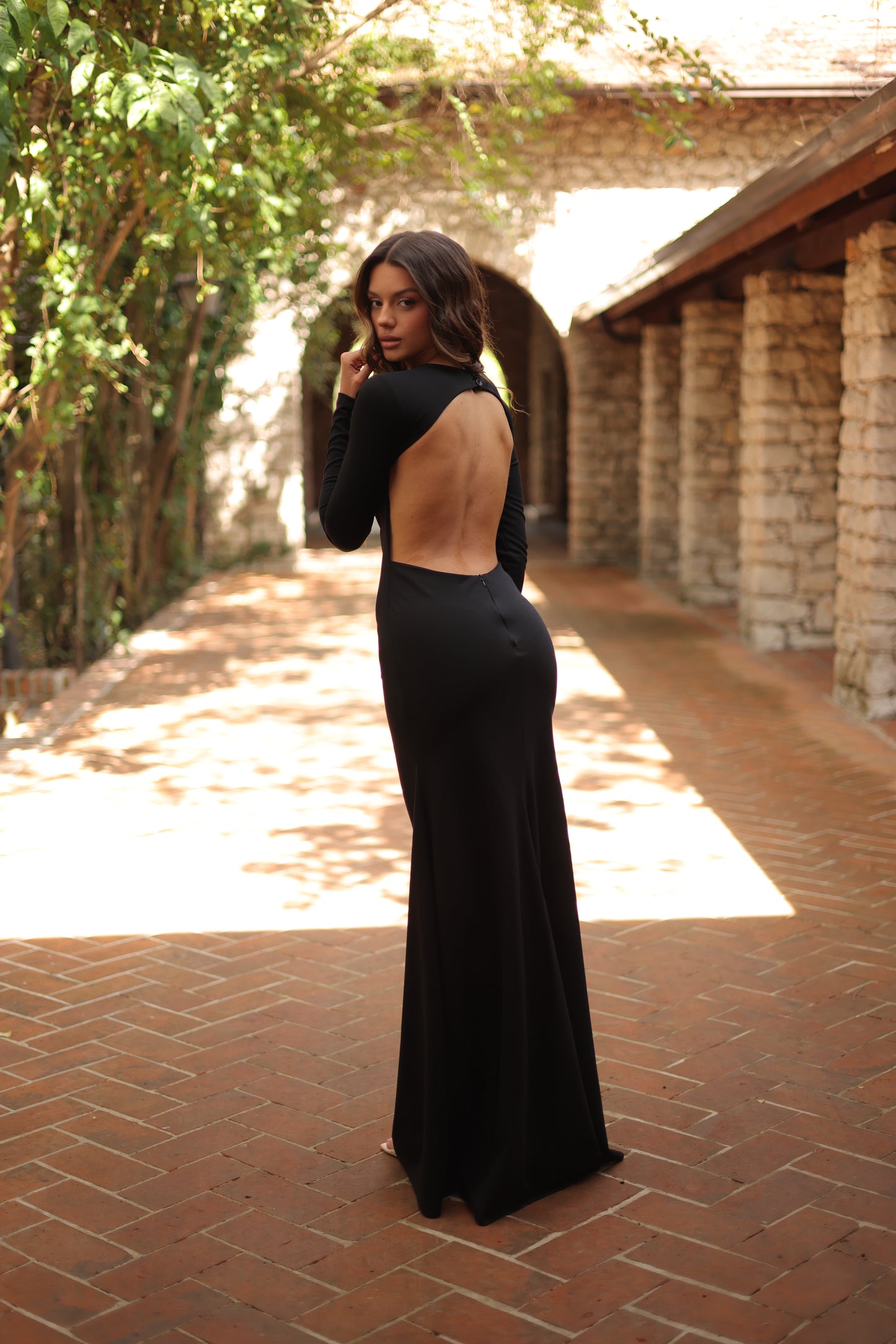 Valora Maxi Backless Dress