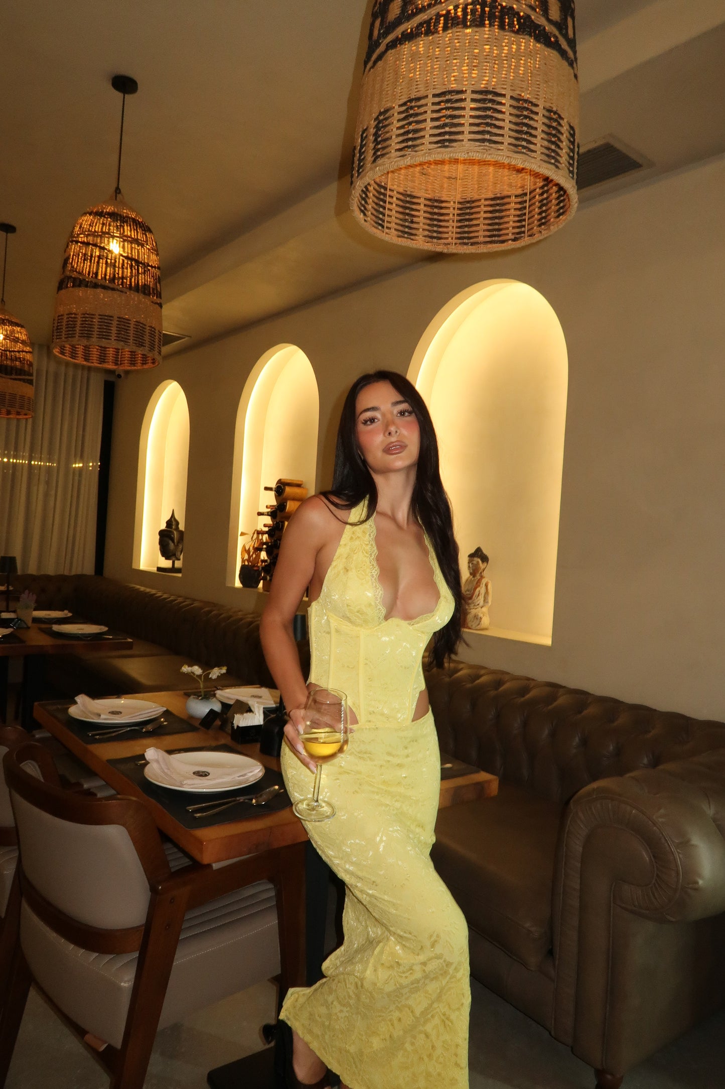 Amalfi Yellow Dress