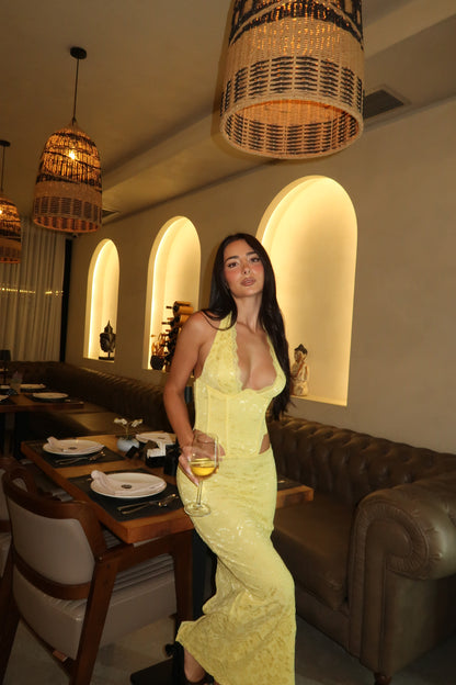 Amalfi Yellow Dress