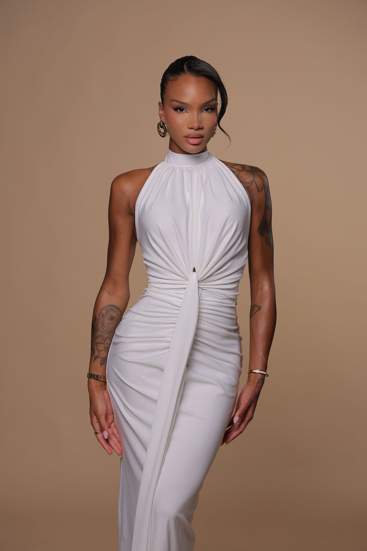 Amaya Maxi Ruched Dress
