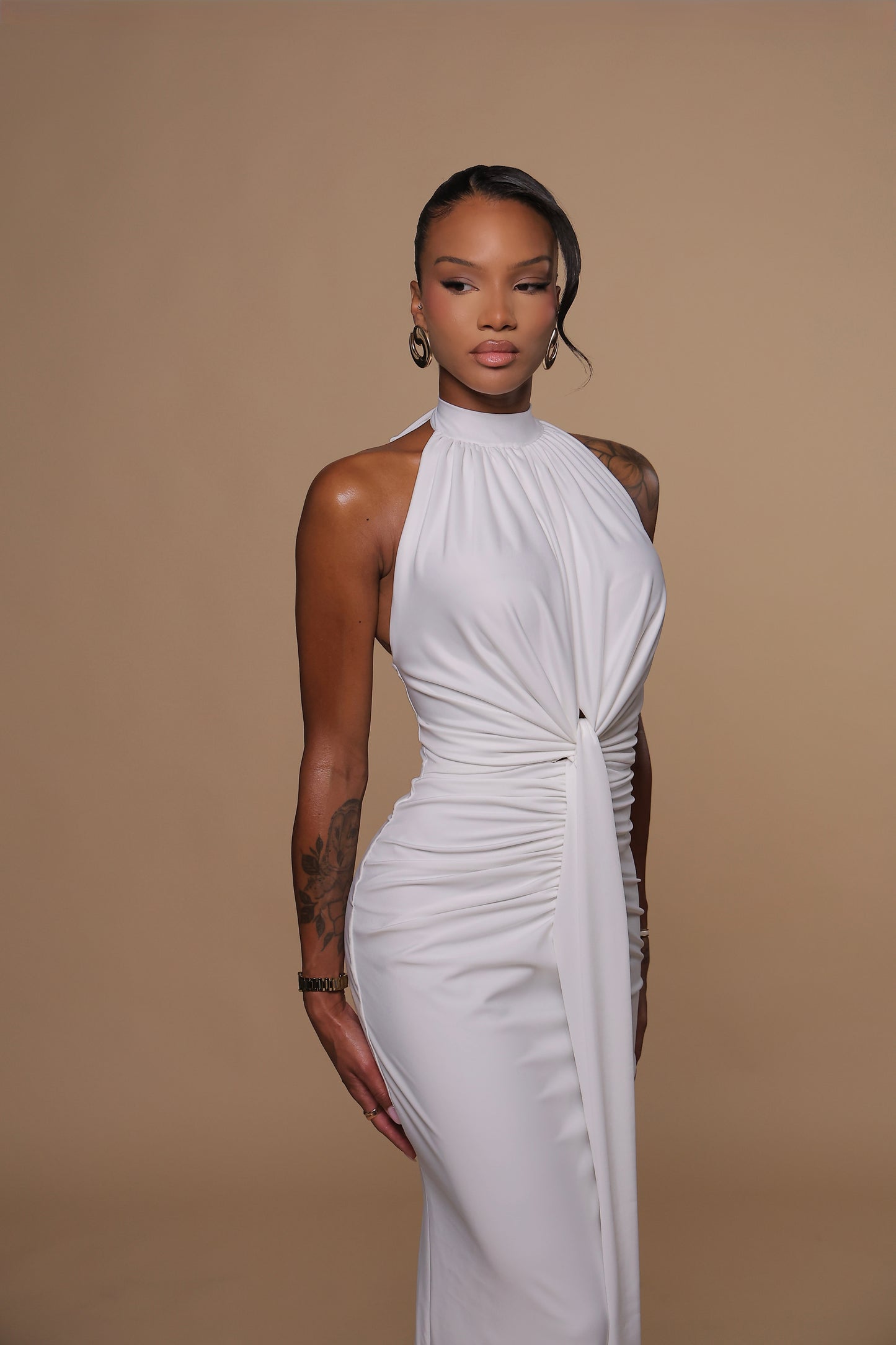 Amaya Maxi Ruched Dress